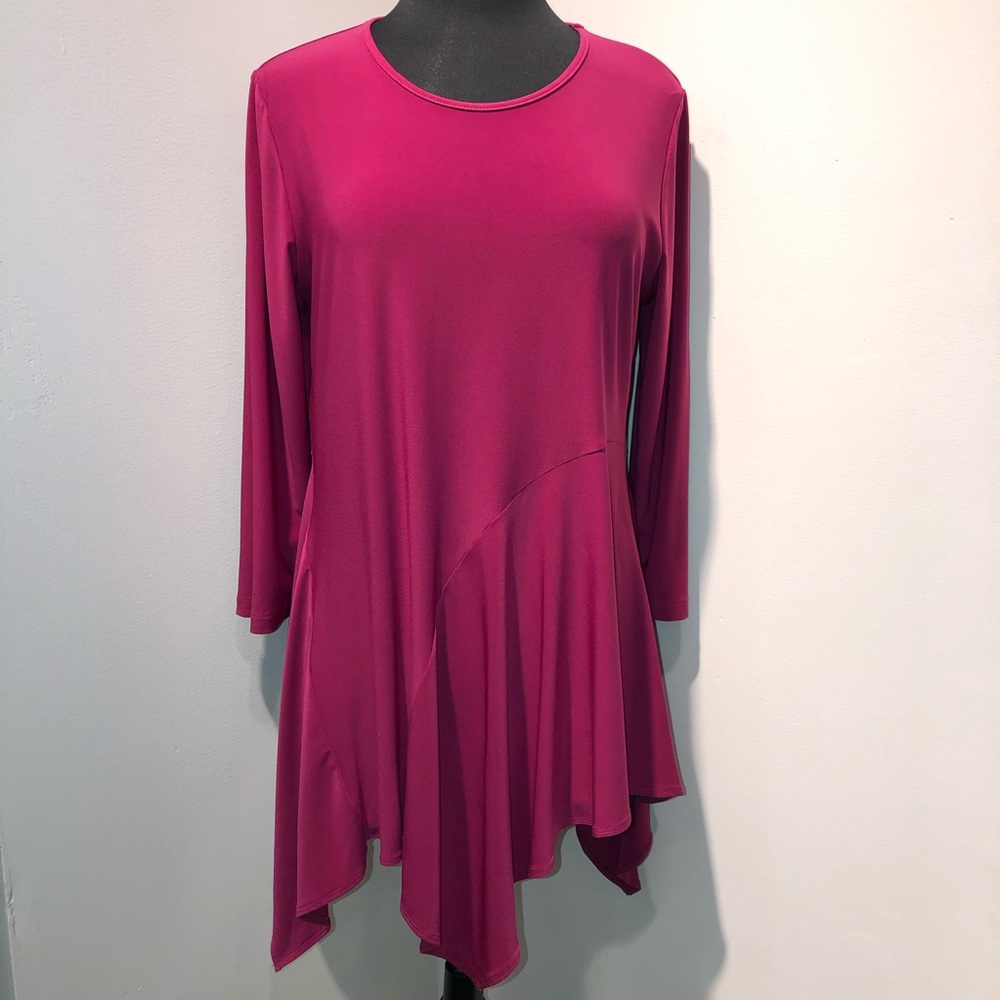 Roseberry drape tunic
